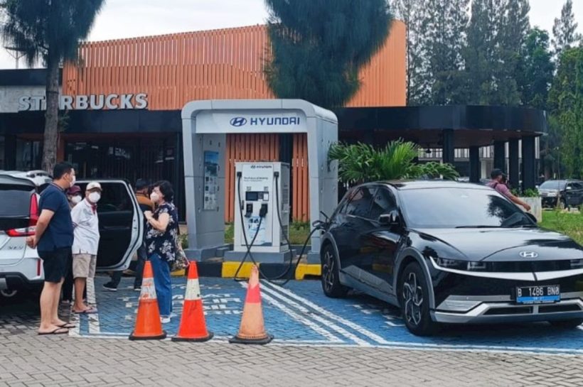 Lokasi Charging Mobil Listrik di Rest Area KM 207A Tol Cipali, Strategis dan Ramah Pengguna